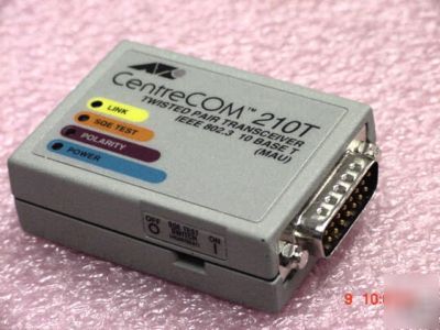 Centrecom 210T twisted pair transceiver model at-210T