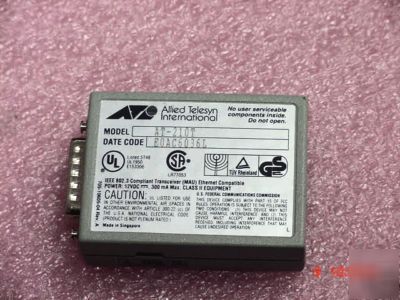 Centrecom 210T twisted pair transceiver model at-210T