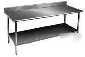 Eagle group deluxe T2496SEB-bs|work table backsplash