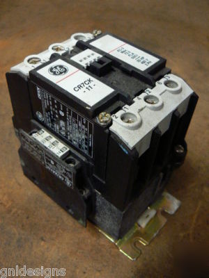 Ge CR7CK-11 size 3 contactor 600V 50 hp 120V coil 