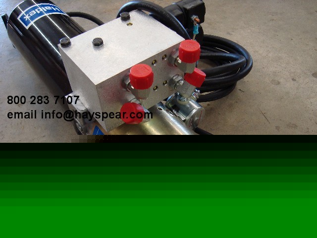 Haldex 12 volt hydraulic pump 2 cylinders jsb barnes