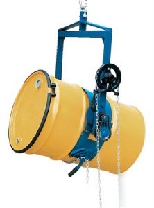 Hoist mounted drum carrier/rotators - free shipping
