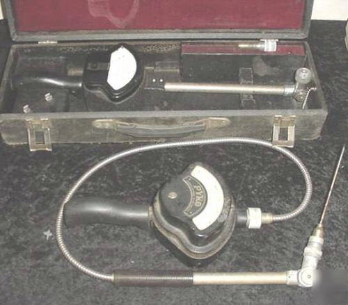 Lot (2) pyro/pyrometer instrument corp 0-300/0-1200 deg