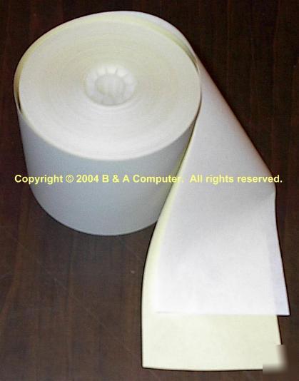 New 50 pro sharp 2-part cash register paper tape rolls 
