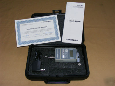 New mark-10 digital force gauges MG100 + accessories * 