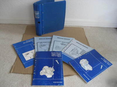 Volvo bm A25B various service manuals in binder