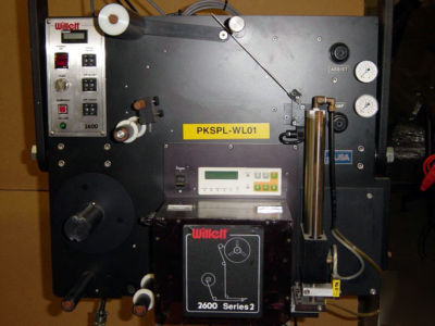 Willett labeljet model 2600 printer/labeler