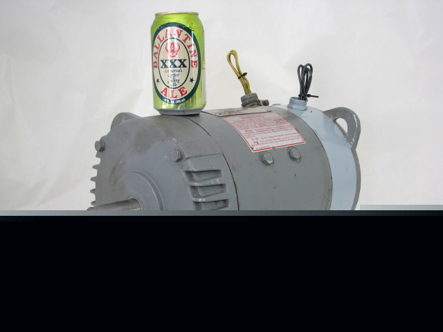 General electric fincor dc motor 180V 1.5 hp 