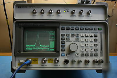 Hewlett packard 8921A cell site test set with 83205A 