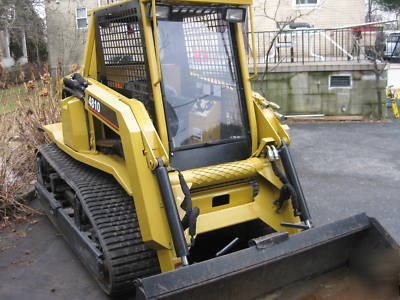 '02 asv caterpillar 4810 track skid steer bobcat loader