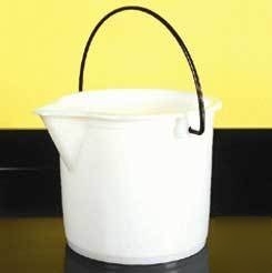 Nalge nunc graduated bucket, white high-: 7002-0025