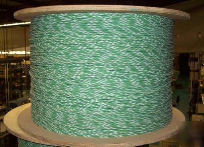 8,000 ft. gn/wh sxl automotive primary wire, xlp