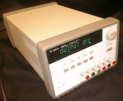 Agilent E3631A triple output power supply, 0-25V