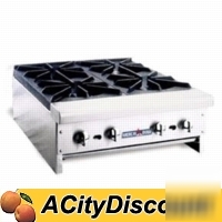 American range counter lp gas hot plate 2 open burners