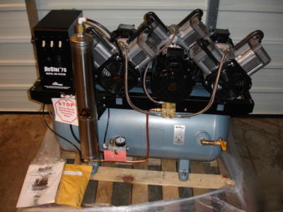 Air techniques airstar 70 dental air compressor system