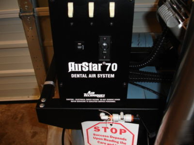 Air techniques airstar 70 dental air compressor system