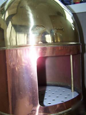 Brasilia belle epoque expresso machine copper brass 