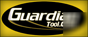 Guard rail system set for baker style scaffolding