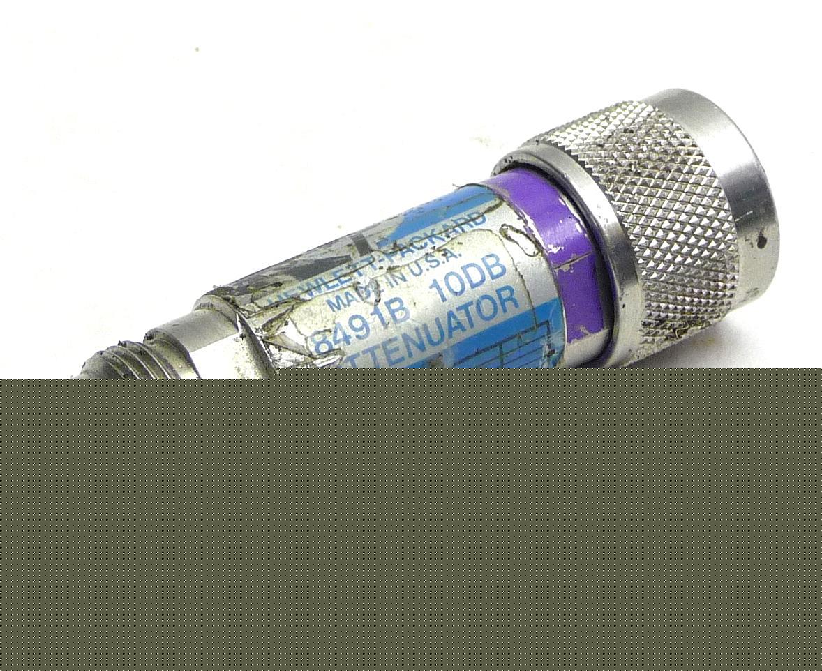 Hp agilent 8491B 10DB 18GHZ fixed coaxial attenuator