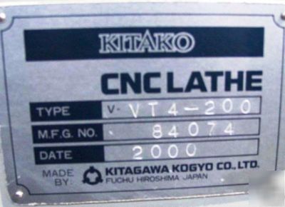 Kitako 4 spindle cnc vertical turning center