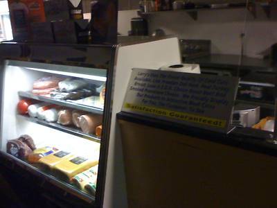 Larry's giant subs' restaurant equipment: price reduced
