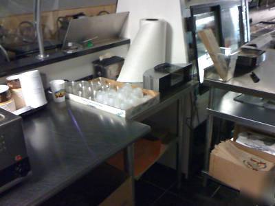 Larry's giant subs' restaurant equipment: price reduced
