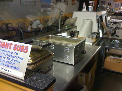 Larry's giant subs' restaurant equipment: price reduced