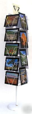 New 1 - 18 pocket 8 x 10 art print combo floor display