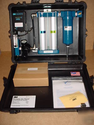 New 3M portable air purification panel with co monitor