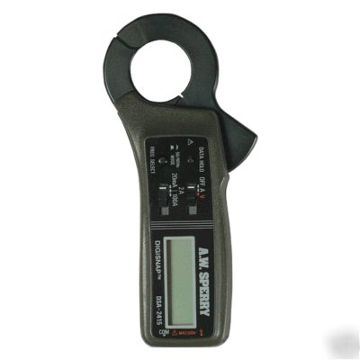 Sperry dsa-2415 ac digital snap-around leakage meter