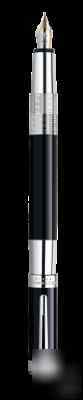 Waterman elegance black st fp-blue medium 