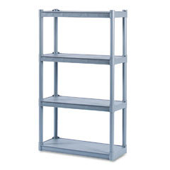 Iceberg rough n ready fourshelf open storage system