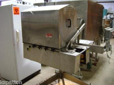 Inline bottle capper torquer tightener 8 quill ss