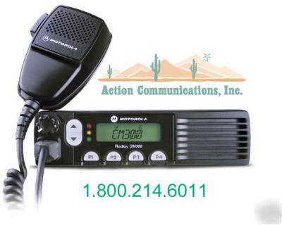 Motorola radius CM300 uhf 25W 32CH mobile two way radio