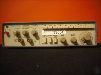 Tektronix CFG250 function generator (reduced )