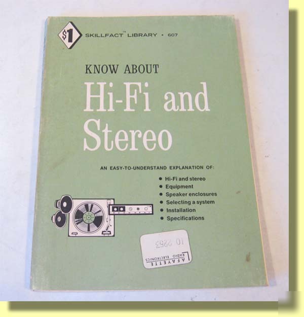 1965 know about hi-fi and stereo - skillfact 607