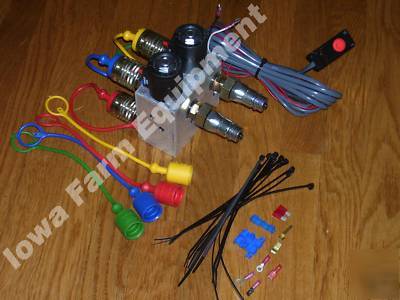 Hydraulic splitter, scv splitter valve