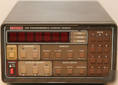 Keithley 224 programmable current source gpib/ieee-488