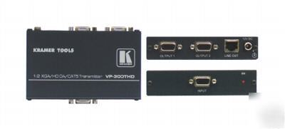 Kramer vp-300THD 1:2 pc graphic video da amp utp