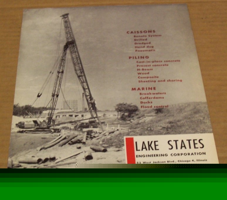 Lake states 1950-1955 marine services brochure