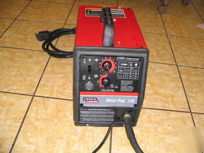 Lincoln weld-pak 155 wire feed welder