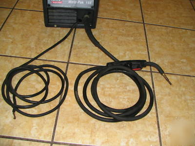 Lincoln weld-pak 155 wire feed welder