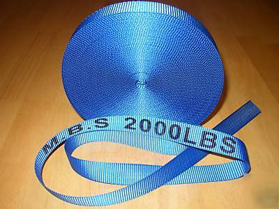 New 100 x 1 webbing sling & rope 2,000 lbs 