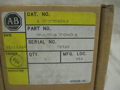 New 1775BH allen bradley rechargeable battery 3.6 volts