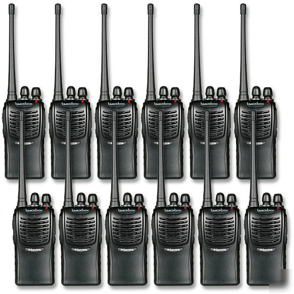 New blackbox walkie talkie pro hi power 2 two way radio 