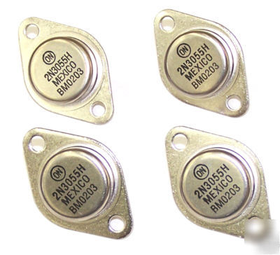 New four 2N3055H npn silicon transistors sony mci jh-24