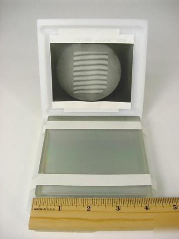 New huge glass optical diffraction grating 11X11 cm 