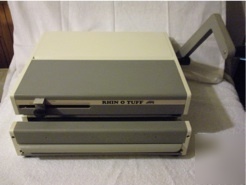Rhino tuff od series paper punch for sprial, comb, ect.