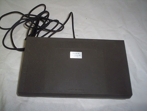 Sony fs-33 foot control unit with instructions