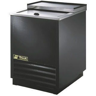 True t-24-gc glass/plate chiller, 0 deg. f & below, cap